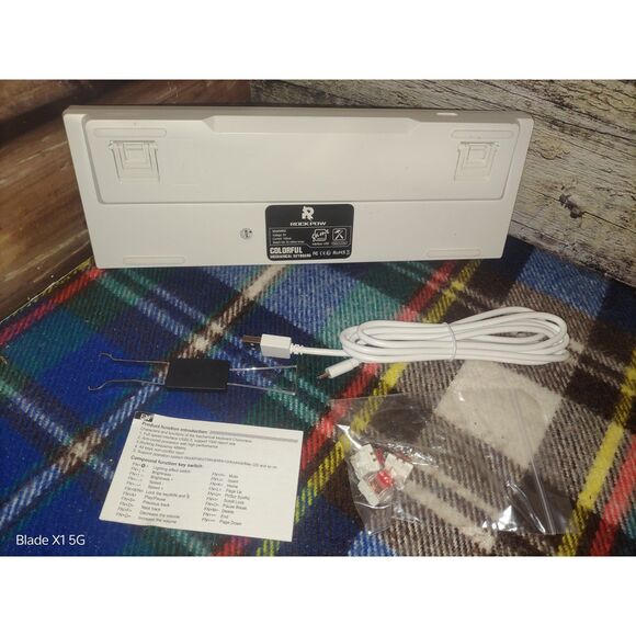 Mechanical Gaming Keyboard 60% Mini Wired Keyboard LED Backlit Compact 63 Keys - Picture 11 of 11